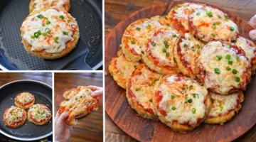 طريقة عمل مينى بيتزا البطاطس ناديه السيد