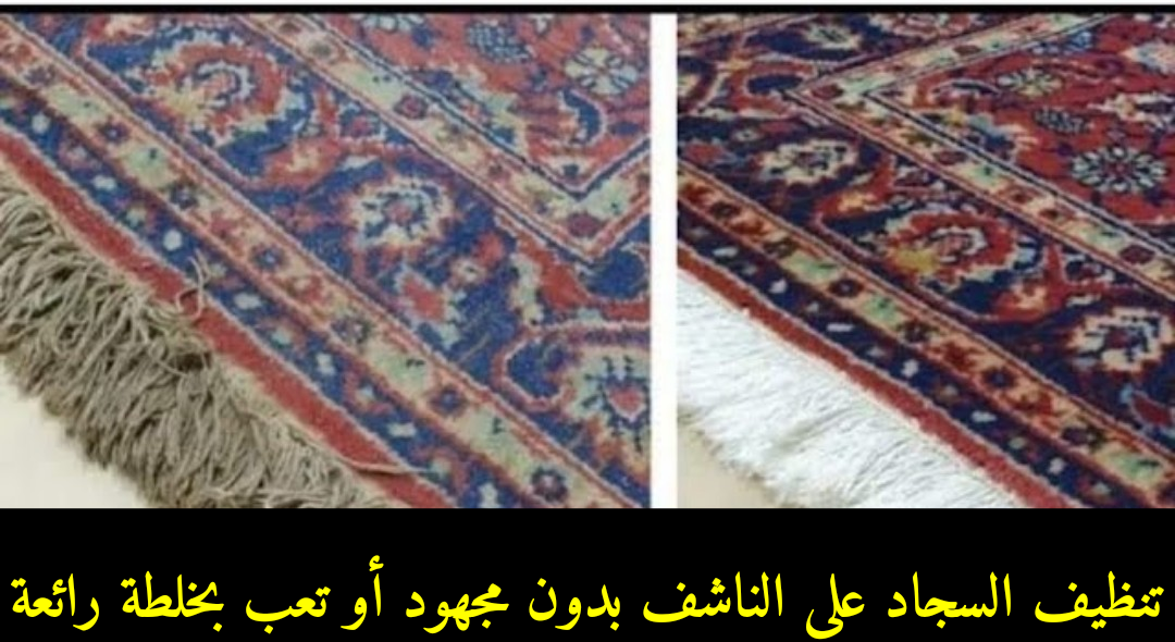 بدون نقطة مياه.. طريقة فعالة لتنظيف السجاد علي الناشف من الأتربة بمكون ميخطرش في بالك هيرجع جديد لانج 5 بدون نقطة مياه.. طريقة فعالة لتنظيف السجاد علي الناشف من الأتربة بمكون ميخطرش في بالك هيرجع جديد لانج