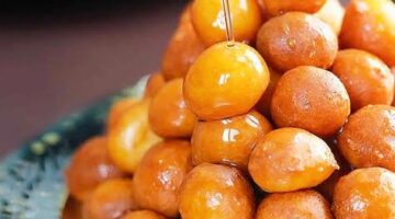 طريقة لقمة القاضي كرات لقيمات