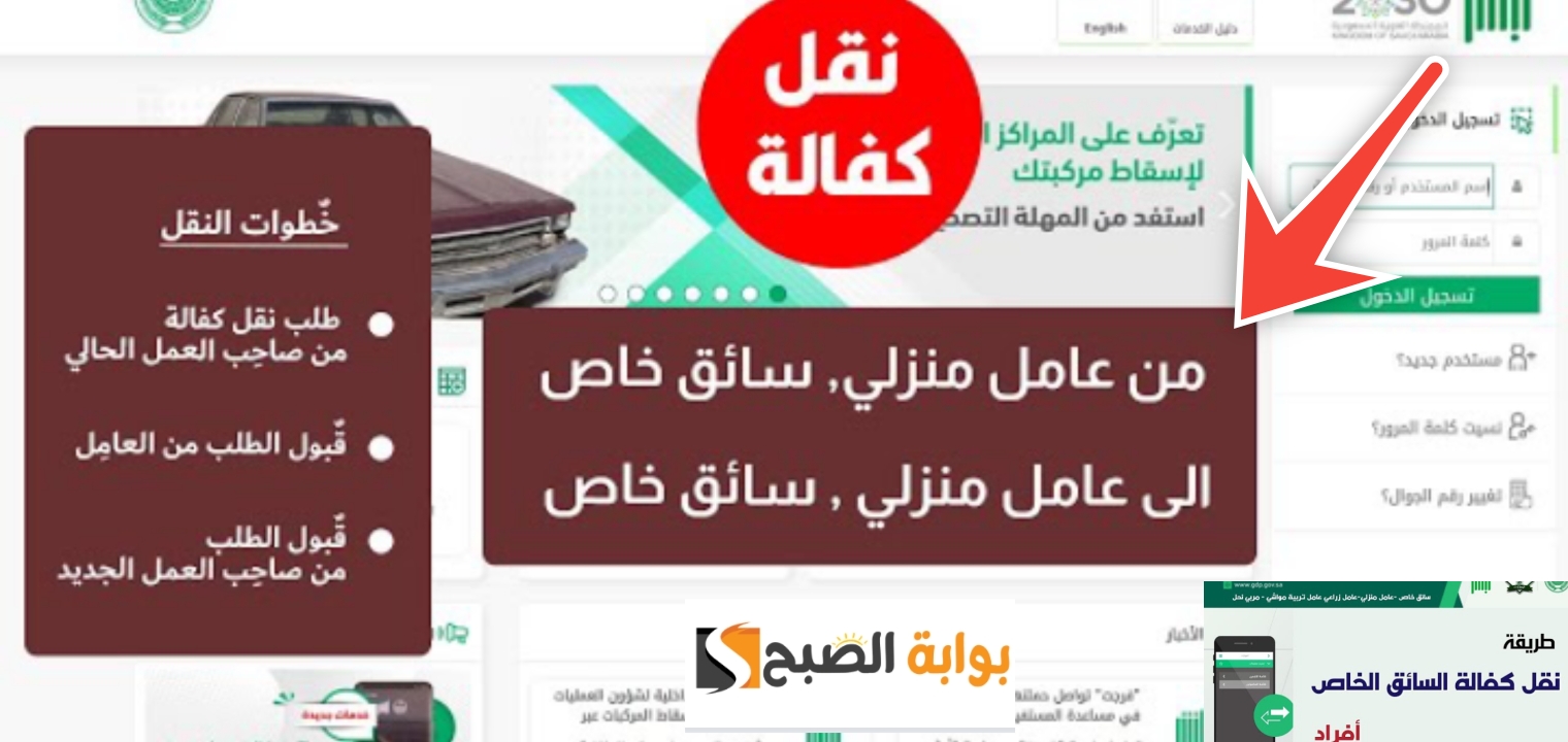 طريقة نقل الكفالة عن طريق أبشر في نظام العمل الجديد 1445 والرسوم 2 طريقة نقل الكفالة عن طريق أبشر في نظام العمل الجديد 1445 والرسوم