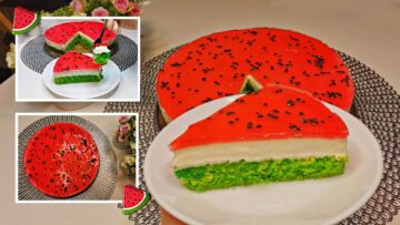 ” خليكي مميزة ومختلفة” طريقة تحضير كيك البطيخ في المنزل