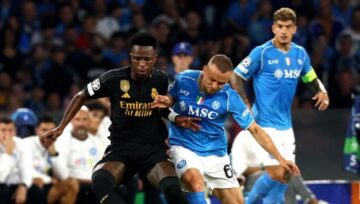 القنوات الناقلة لمباراة ريال مدريد ونابولي في دوري أبطال أوروبا 2023-2024 على جميع الأقمار
