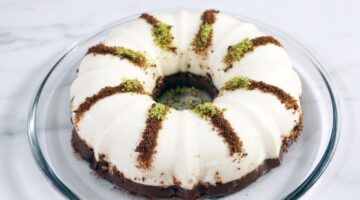 مكونات كيكة جوز الهند الباردة