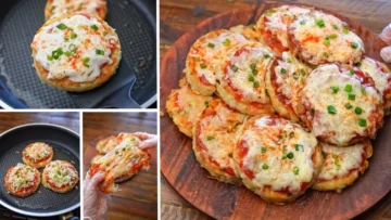 عجينة هشة وقطنية.. طريق تحضير وصفة ميني بيتزا البطاطس الذهبية بمكونات اقتصادية طعم رهيب