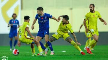 نتيجة مباراة الهلال والحزم اليوم