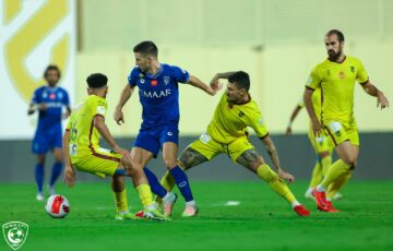تاريخية 9-0 : هنا نتيجة مباراة الهلال والحزم في دوري روشن السعودي الجولة 14 والتشكيل الرسمي