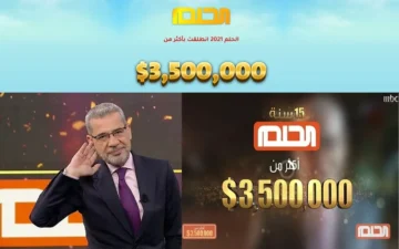 التسجيل في مسابقة حلم للدخول في سحب نهاية العام 1.000.000 دولار للفائز