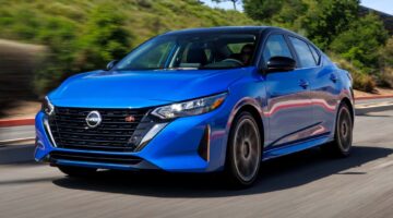 2024 nissan sentra sr front 3 4