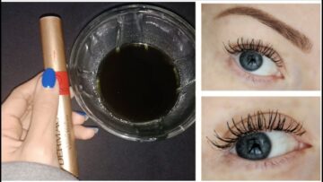 احمي رموشك وكثيفيها وأصنعي ماسكرا بنفسك بدون تكلفة وبمكونات من منزلك