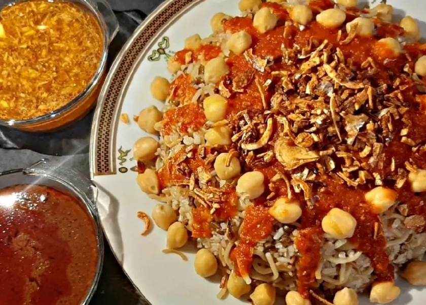 لو لسة مبتدئة اعملي كشري الحلة الواحدة أحلي بكتير من الجاهز والطعم خرافي 5 لو لسة مبتدئة اعملي كشري الحلة الواحدة أحلي بكتير من الجاهز والطعم خرافي