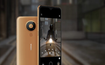كالعادة تصميم راقي ومميز من نوكيا في هاتفها الجديد Nokia 5.4