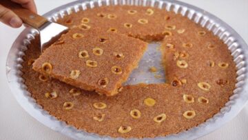 بأسرار الحلواني..طريقة عمل بسبوسة الحلواني الطرية المرملة بمكونات مظبوطة 100% بطعم خرافي