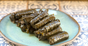محشي ورق العنب على أصوله