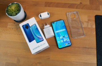 بسعة تخزين تصل نحو 128 جيجا .. تعرف على مواصفات هاتف HONOR 50 Lite