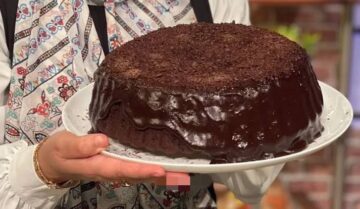 طريقة كيكة الشوكولاتة بدون بيض سهلة اقتصادية