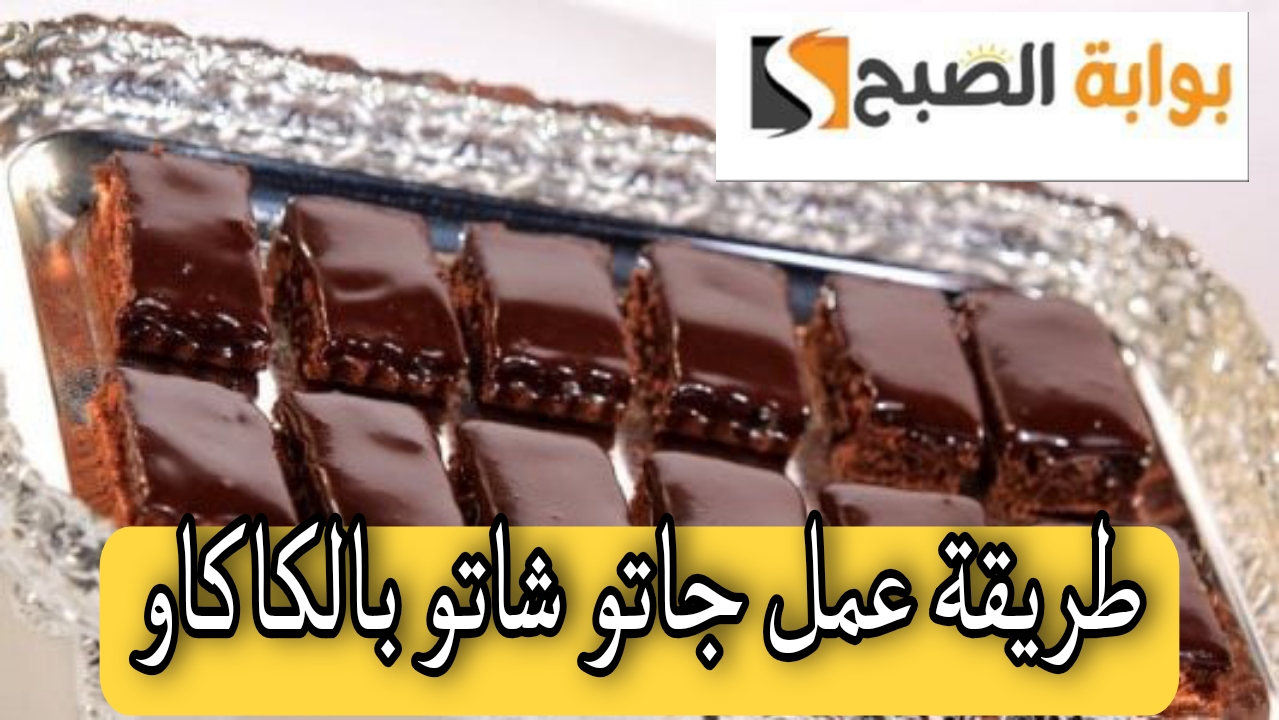 15 دقيقة بس وجهزي جاتو شاتو بالكاكاو غرقان بصوص الشيكولاته واستمتعي بطعم خطير.. مش هتشتري الجاتوه من بره تاني