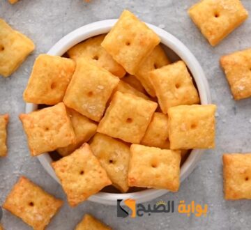 مقرمشات الجبنة الرهيبة دون بيض أو قلي ب 3 مكونات وصفة سهلة واقتصادية