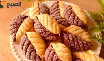 بسكويت الزيت الهش الناعم دون زبدة ب 4 مكونات وشكل مميز