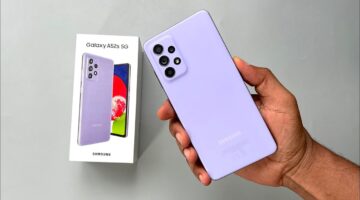 SAMSUNG GALAXY A52S viola