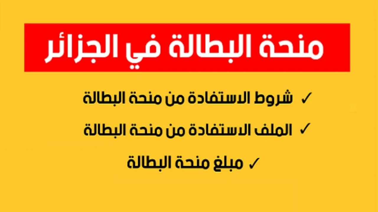 قدم الآن.. رابط تسجيل منحة البطالة في الجزائر 2024 وشروط الحصول عليها