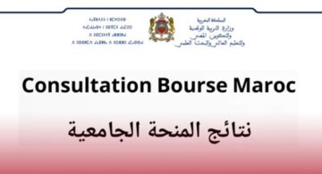 لوائح ونتائج المقبولين في المنحة الجامعية بالمغرب 2023-2024 Consultation Bourse Maroc Minhaty