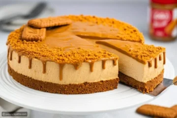 طريقة عمل تشيز كيك بصوص اللوتس الجبااااار.. اعملي أحلى الحلويات الباردة بمكونات اقتصادية بدون تكلفة