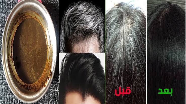 وصفة طبيعية للتخلص من الشيب ومنع تساقط الشعر والحصول على لون مميز 2 وصفة طبيعية للتخلص من الشيب ومنع تساقط الشعر والحصول على لون مميز