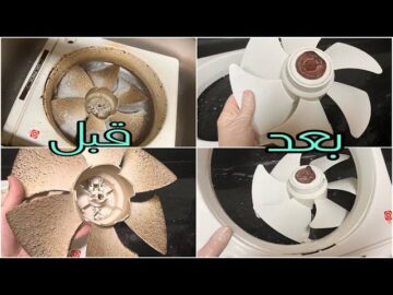 هيبقي ابيض فله تنظيف شفاط المطبخ حتي لو دهون السنين هينور في 10 دقائق وهيرجع زي الجديد