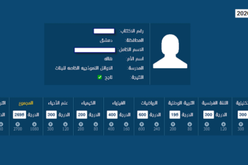 اترفعت الآن نتائج السبر الترشيحي 2023 برقم الاكتتاب والاسم عبر moed.gov.sy استعلم بالخطوات