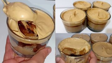 بكوب حليب ودقيق ألذ تحليه بارده في 10 دقائق حضريها أطفالك هيعشقوها سهلة ومغذية والطعم رهيب