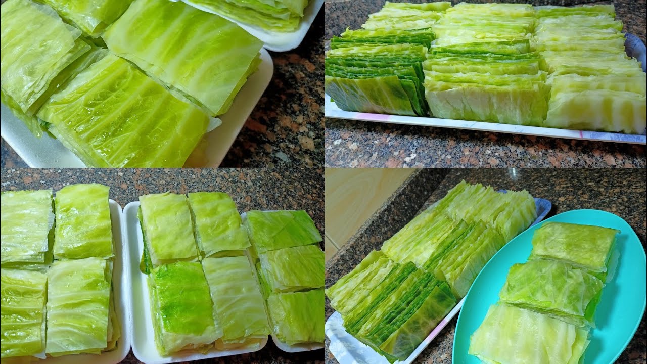 طريقة سلق الكرنب بسرعة وبسهولة وبكميات كبيرة وبدون أي تعب