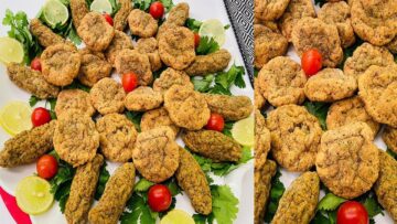 عمل كفتة الأرز بالجمبري جميلة ولذيذة وتشرفك في العزومات