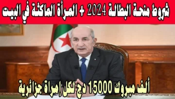 تعرف على أهم الخطوات للتسجيل في منحة المرأة الماكثة في المنزل 2024 في دولة الجزائر