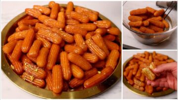 اسرار الحلوانى.. بلح الشام الرائع مقرمش وخفيف بدون مايشرب زيت بطعم خطير احلى من الجاهز وبدون تكاليف