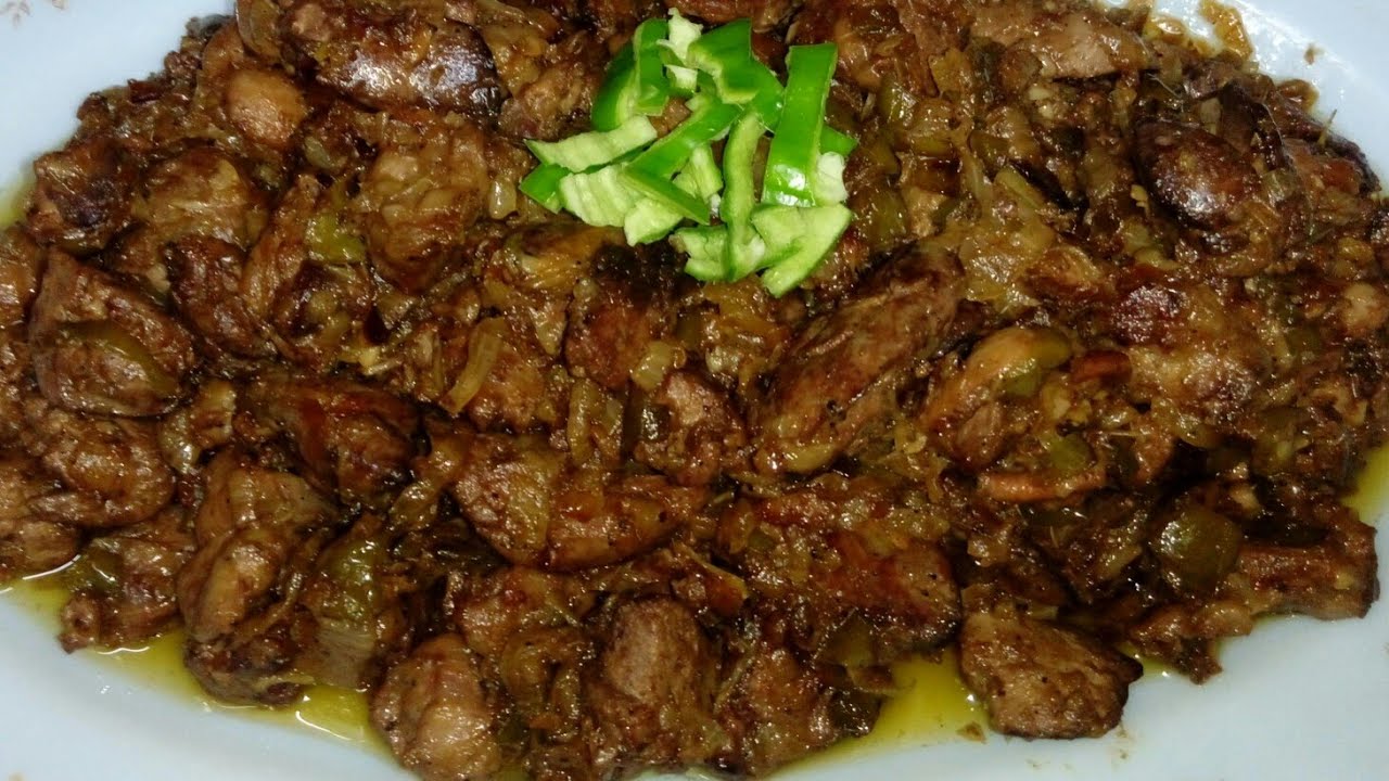 طريقة عمل الكبد والقوانص بطشة الخل والثوم بطعم رهيب لا يقاوم