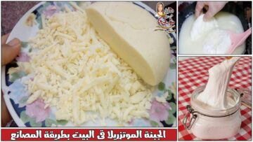 بأسرار المحلات.. طريقة عمل الجبنة الموتزريلا المطاطية ب 3 مكونات بقوام متماسك زي الجاهزة
