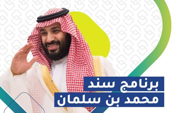 دعم الزواج سند محمد بن سلمان بقيمة 20 الف ريال للمستفيدين من الشباب
