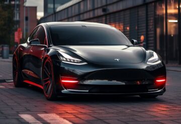 “tsla” الموديل الثالث السيارة الكهربائية العالمية الجديدة 2024