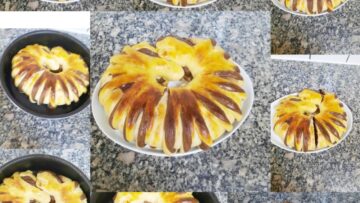طريقه عمل فطيرة طاقيه السلطان خفيفة وبسيطة جدا أحلي من الكيك