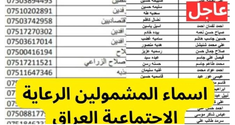 منصة مظلتي الإلكترونية للاستعلام عن أسماء المشمولين بالرعاية الاجتماعية الوجبة الأخيرة 5 منصة مظلتي الإلكترونية للاستعلام عن أسماء المشمولين بالرعاية الاجتماعية الوجبة الأخيرة