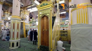 استخراج تصريح الصلاة في الروضه الشريفه من تطبيق نسك 1445