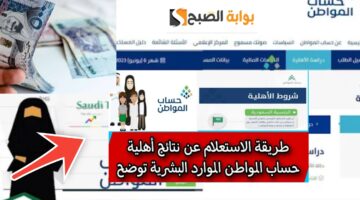الاستعلام عن أهلية حساب المواطن