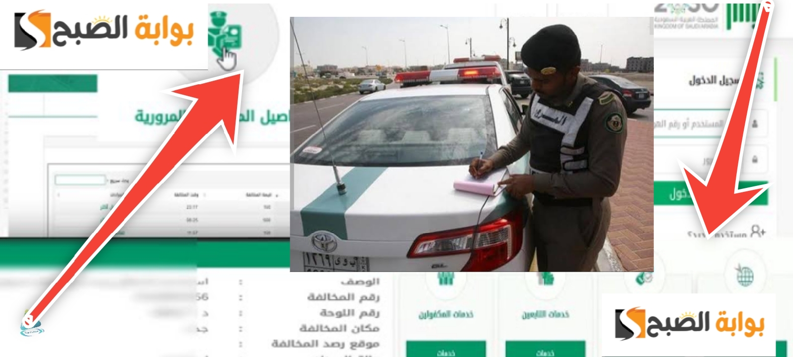 الاستعلام عن المخالفات المرورية اون لاين عبر ابشر وطريقة تقديم اعتراض مجاناً 2024 5 الاستعلام عن المخالفات المرورية اون لاين عبر ابشر وطريقة تقديم اعتراض مجاناً 2024