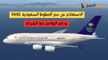 الاستعلام عن حجز الخطوط السعودية 1