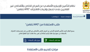 التسجيل في آمو تضامن 2024 amotadamon.ma وكيفية الاستفادة من نظام التأمين الاجباري و التغطية الصحية