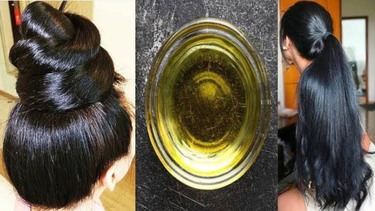 خلطة السبع زيوت السحرية لتطويل الشعر 4 سم في أقل من شهر