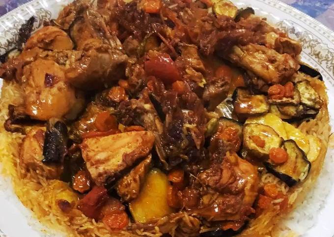 "غداء شتوي مثالي" طريقة عمل مقلوبة الدجاج على أصولها بكل الأسرار والتكات 2 “غداء شتوي مثالي” طريقة عمل مقلوبة الدجاج على أصولها بكل الأسرار والتكات