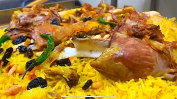 طريقة عمل المندي في حلة الضغط احلى من الجاهز