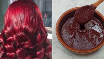 بلون أحمر طبيعي..خلطة الكركديه والحناء لصبغ الشعر بنتيجة مذهلة من المرة الأولى