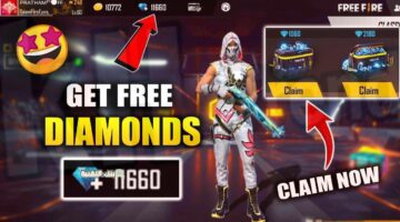 برنامج شحن جواهر فري فاير وفورت نايت مجانا مع 5000 جوهرة برابط مباشر